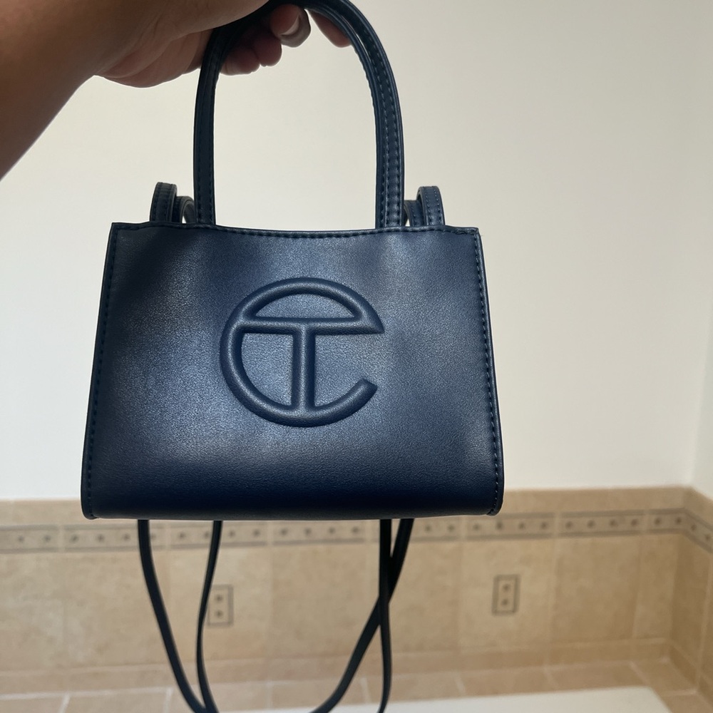 Small Navy Blue Telfar
